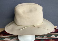 Vintage Stetson 3x Felt Cowboy Hat Silverbelly? Size 7 1/8 J.F. Kahle & Son SD