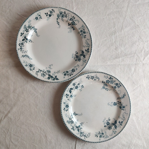 Plats ronds décor dugazon - plats,