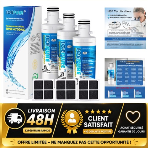 Icepure filtre eau à - eau, et