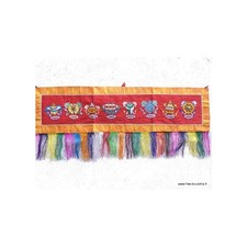 Tenture tibétaine dessus de