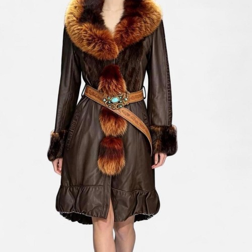 Manteau long pour - mi-long, en