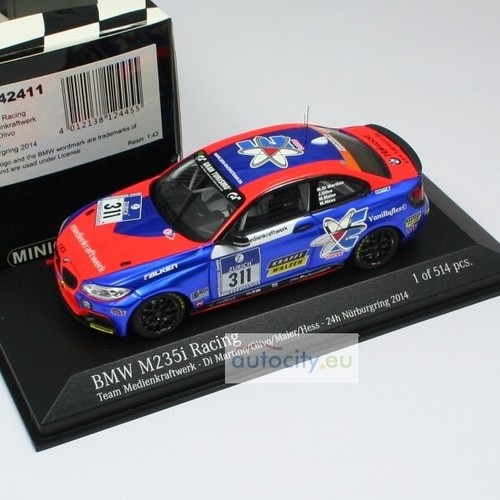 Minichamps bmw 235i racing - minichamps,