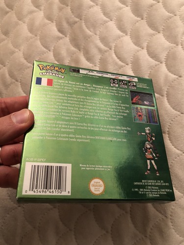 Mint pokemon emeraude gba - ++,