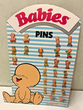 24 Pin PLV Set Magic Store Display Babies Ideal Pin's Badges Vintage Pub