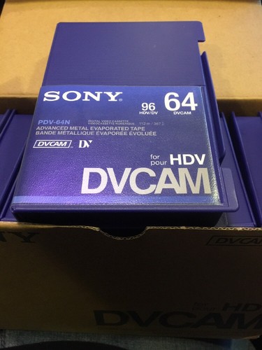 Neuve sony dvcam grand - 9, k7