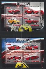 Mini Sheet Jeu 2013 Ferrari