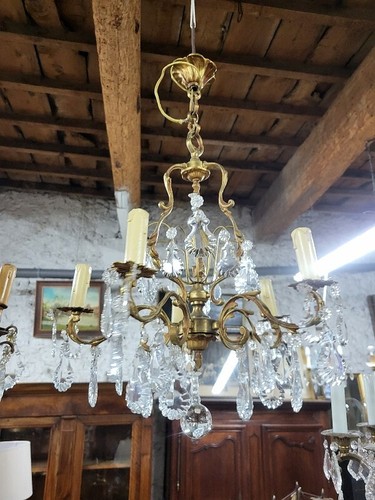 Lustre pampilles ampoules - lustre, a