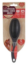Chien Soft Protection Brosse Double Face de Toilettage Qualité Salon Petit