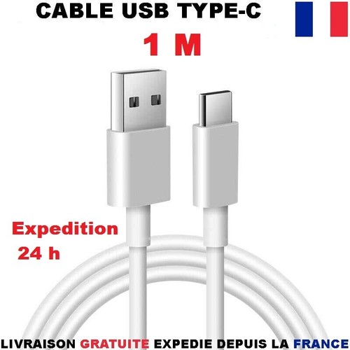 Cable chargeur usb type 1 - -,