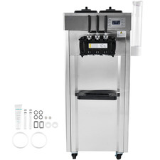 Machine À Crème Glacée Appareil À Glace Italienne 3 Saveurs 21-31 L/H