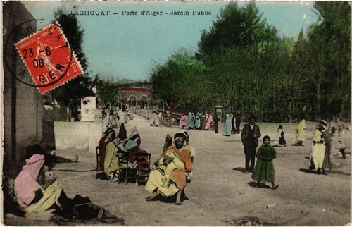 Old postcard algeria - postcard,