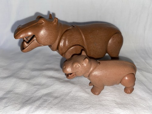 Playmobil hippopotame son - playmobil,