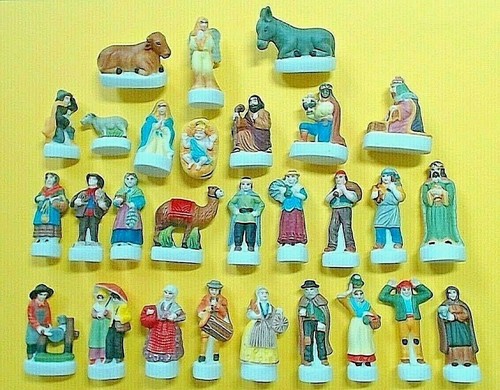 Feves santons creche - feves,