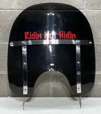 HARLEY DAVIDSON 00-17 SOFTAIL HERITAGE DETACHABLE DARK TINTED 15" WINDSHIELD