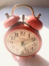 Vintage Uwestra Bedside Clock Made in Germany Alarm Needs Fix