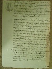 DOC MS AN XIII: POWER OF ATTORNEY BANKRUPTCY ROLLAT (SAÔNE ET LOIRE)