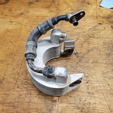 96 Honda XR400 XR400R Oil Cooler Reservoir Cooling Heat Sink Radiator 