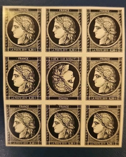 Timbres oblitérés tête - timbres, -tête