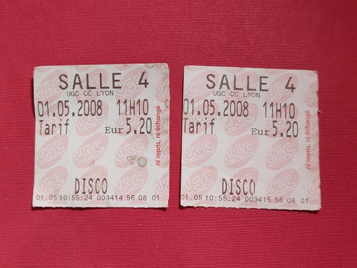 Places cinéma disco - disco, 2008