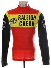 TI RALEIGH CREDA 1980'S VINTAGE CYCLING VELO SHIRT JERSEY SIZE S ADULT