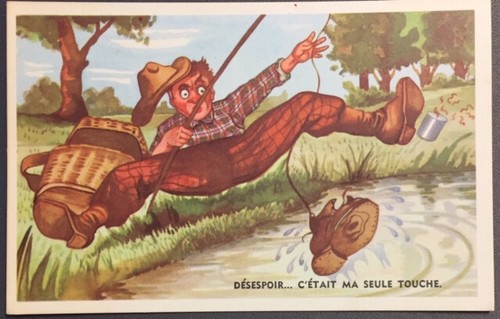 Carte postale humoristique - carte,