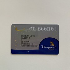 pass,passeport Disneyland Paris « en Scėne! »