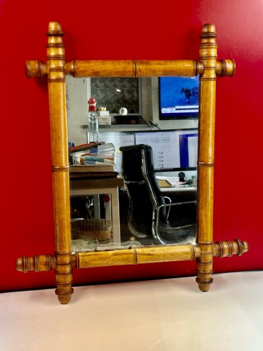 Miroir mural dit - barbier, à