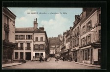 Old postcard Dreux, Carrefour De Billy 