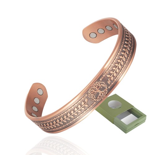 Bracelet cuivre magnétique - en,