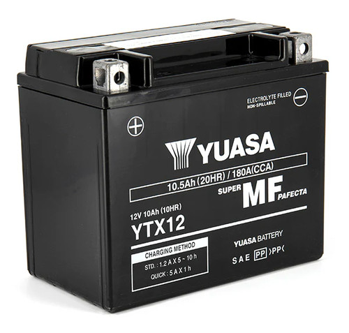 Batterie yuasa ytx12 sla - batterie,