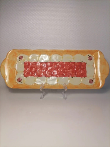 Plat cake bûche - bûche, en
