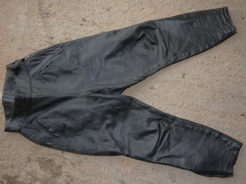 Pantalon femme cuir