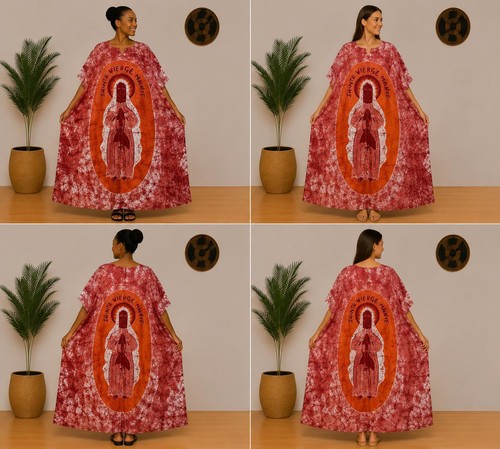 Boubou femme batik wax - boubou,