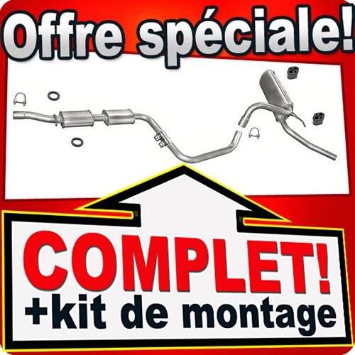 Ligne pot échappement - ligne,