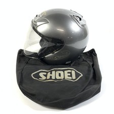 SHOEI J-FORCEⅡ Silver Open Face Helmet Size:XL 61-62cm Japan - As Is - HSHM
