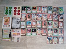 naruto ccg lot 35 cartes