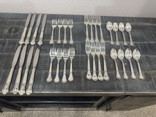 Gorham Chantilly Sterling Silver Flatware 4 Piece Placesetting