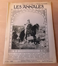 LES ANNALES N°2023 1922 H.Jacquier Maroc Algérie Tunisie