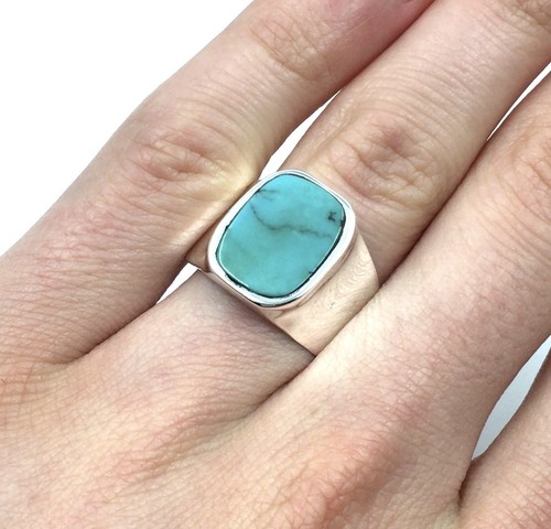 Bague argent massif 925 - en,
