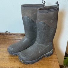 Muck Boot Company Men’s Size 9 Black Rubber Work Boots Vibram Sole Waterproof