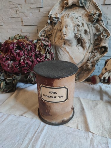 Ancien pot stockage pharmacie - ancien,