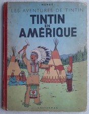 TINTIN EN AMERIQUE TRES RARE