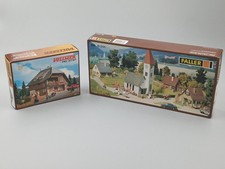 Lot of 2 Vintage West German HO Model Building Sets, Faller B-244 & Vollmer 3791