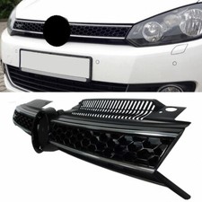 Pour VW GOLF 6 Grille Dans GTD Style 2008-2013 Calandre Sport Rayon Chrome