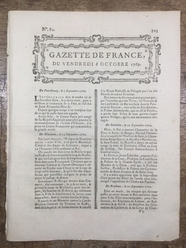 Vitry françois 1769 - le,