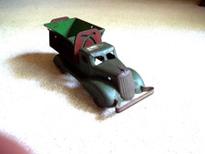 Wyandotte or Marx Pressed Steel  Rare Side Flip Action Dump Truck