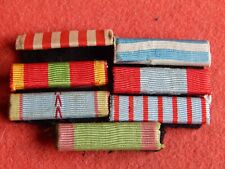 WW2 TOE 7 Medal Decorations Closet 