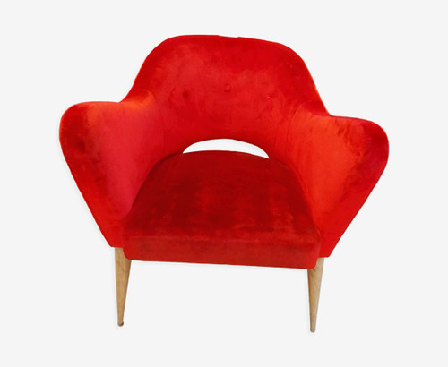 Fauteuil scandinave 1960 - fauteuil,