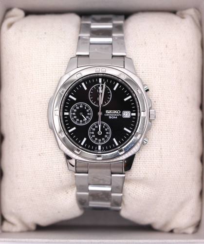 Montre chronographe seiko - chronographe,