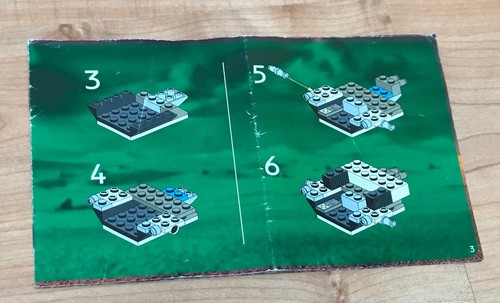 Lego vintage instructions 7312